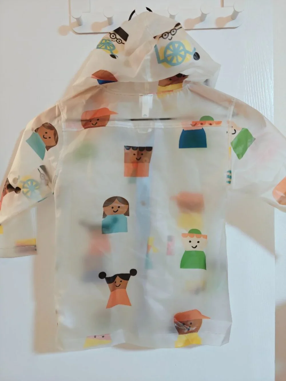 Christian Robinson Target Kids Character Print Rain Jacket Sz. 4T